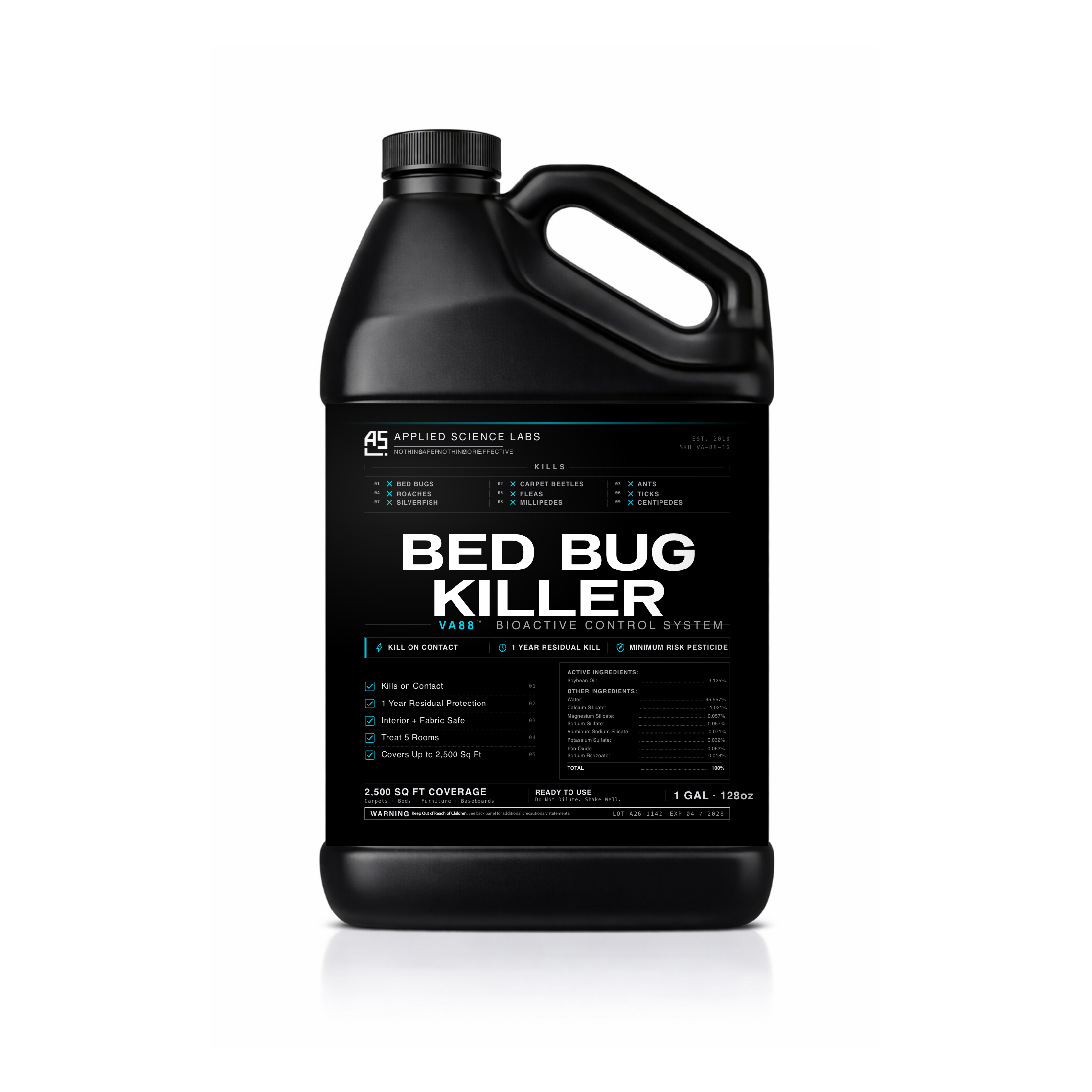 VA88 - Bed Bug Killer For Hotels, Bedrooms, Vacation Rentals